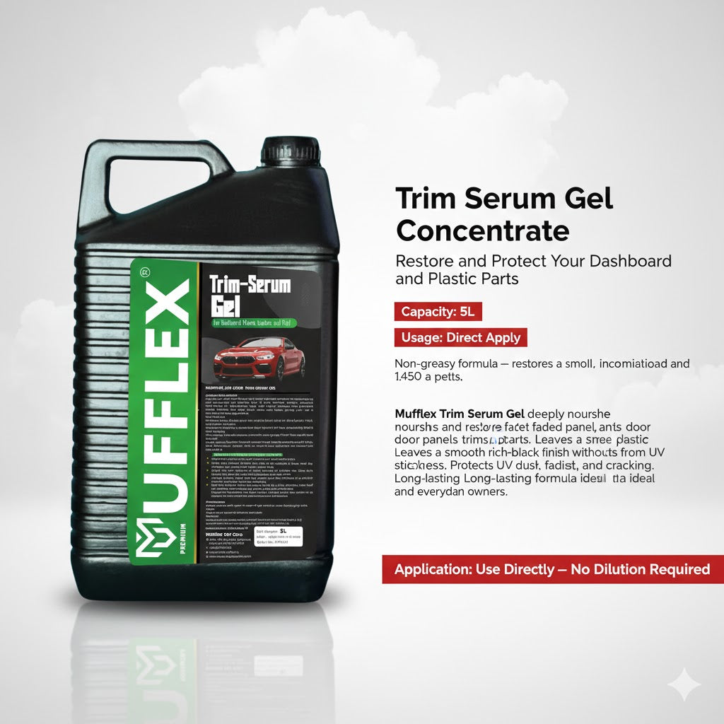 Trim Serum Gel Concentrate: Restore and Protect Your Dashboard and Plastic Parts**