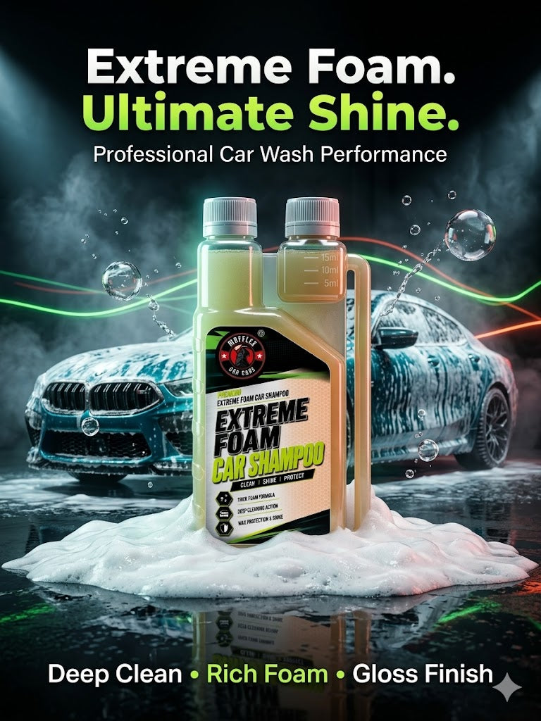 MUFFLEX Extrem Foam Car Shampoo – Thick Foam Concentrated Formula